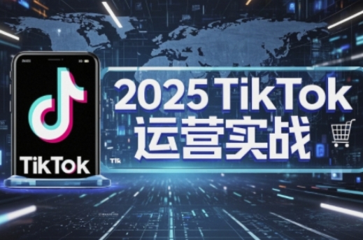 2025TikTok电商运营，掌握TikTok店铺运营核心技巧，低成本高转化抖音-小淇云库-网赚副业-项目拆解-涨幅-刷单-点赞-播放-视频号-小红书-全业务小淇云库