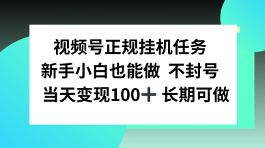 视频号正规挂播任务，有手就行不违规，轻松日入1张小淇云库-创业网-网赚副业-网创副业-项目拆解-技术类创业资源网-副业网-免费资源下载小淇云库