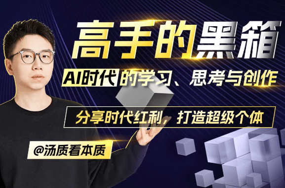 高手的黑箱：AI时代学习与创作小淇云库-创业网-网赚副业-网创副业-项目拆解-技术类创业资源网-副业网-免费资源下载小淇云库