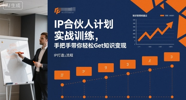 IP合伙人计划实战训练，手把手带你轻松Get知识变现小淇云库-创业网-网赚副业-网创副业-项目拆解-技术类创业资源网-副业网-免费资源下载小淇云库