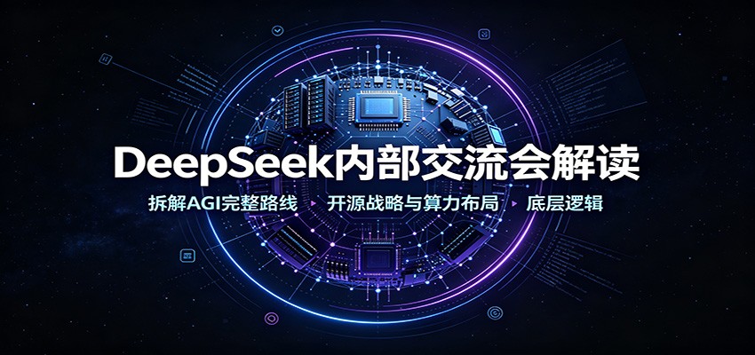 DeepSeek内部交流会解读:拆解AGI完整路线,开源战略与算力布局底层逻辑-荆楚AI