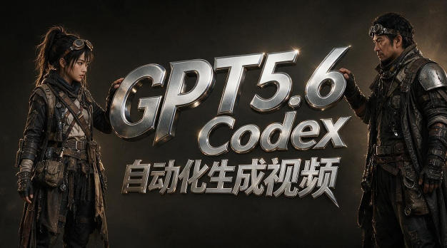 GPT5.6+Codex自动化生成视频全流程实战，从提示词设计、角色设定、封面海报，到视频生成思路与自动化工作流-荆楚AI