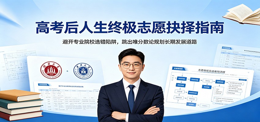 高考后人生终极志愿抉择指南:避开专业院校选错陷阱,跳出唯分数论规划长期发展道路-荆楚AI