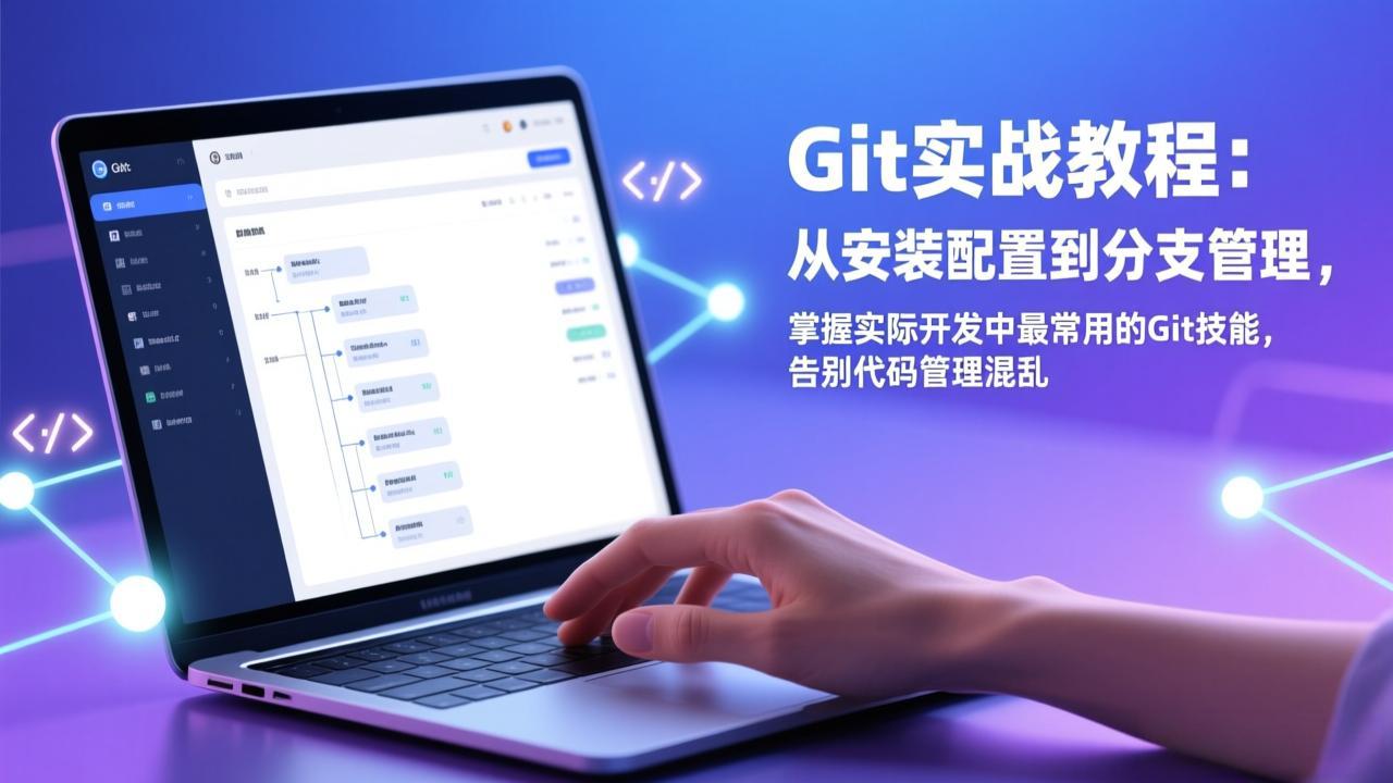 Git实战教程：从安装配置到分支管理，掌握实际开发中最常用的Git技能，告别代码管理混乱小淇云库-创业网-网赚副业-网创副业-项目拆解-技术类创业资源网-副业网-免费资源下载小淇云库