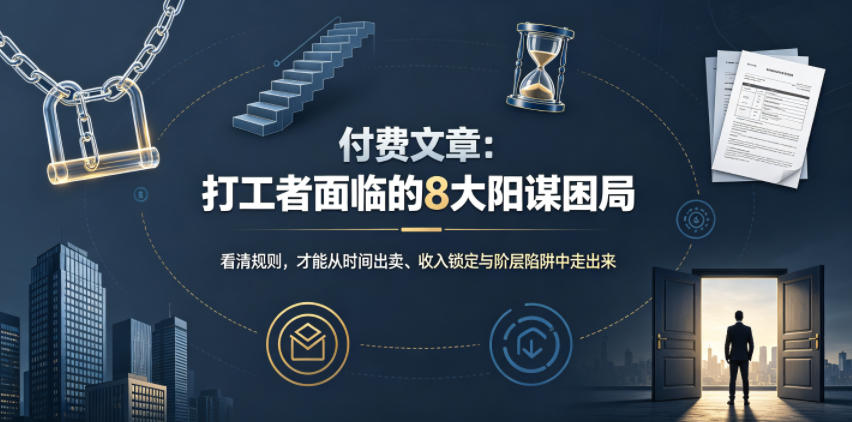 付费文章:打工者面临的8大阳谋困局-荆楚AI