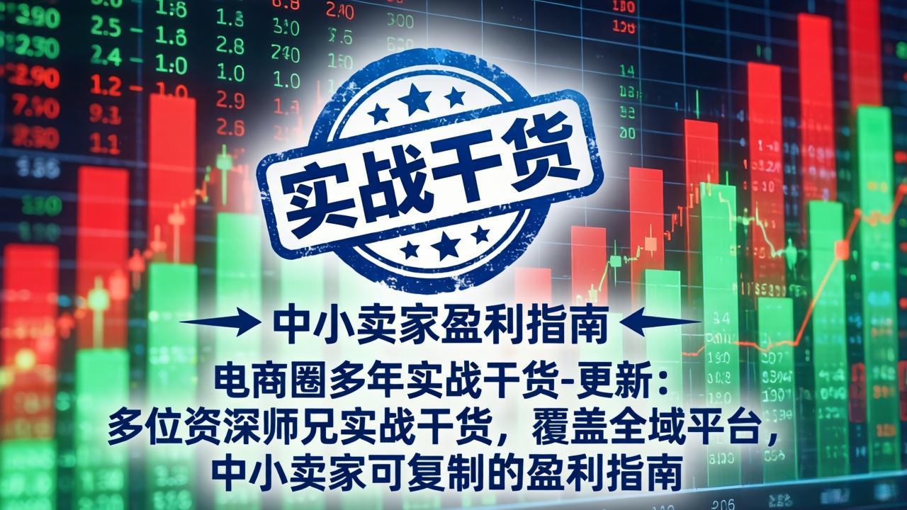 电商圈多年实战干货-更新4月:多位资深师兄实战干货,覆盖全域平台,中小卖家可复制的盈利指南小淇云库-创业网-网赚副业-网创副业-项目拆解-技术类创业资源网-副业网-免费资源下载小淇云库