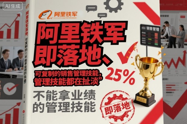 阿里铁军即落地、可复制的销售管理技能，不能拿业绩的管理技能都在扯淡小淇云库-创业网-网赚副业-网创副业-项目拆解-技术类创业资源网-副业网-免费资源下载小淇云库