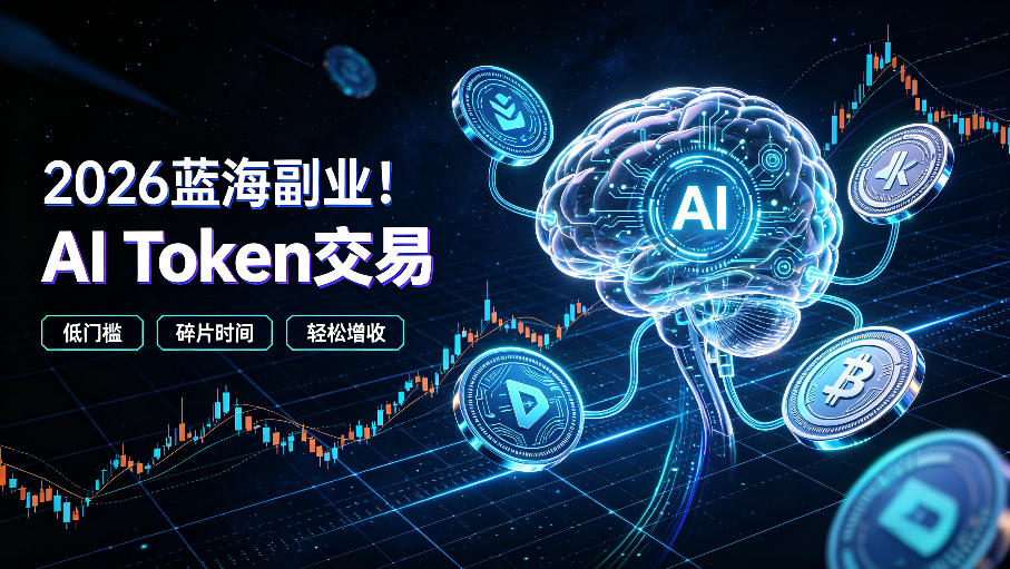 2026全新风口副业｜AI智能Token交易，空闲时间轻松 賺 收益，无需全天盯盘【揭秘】-荆楚AI