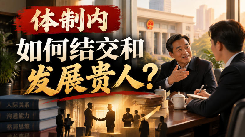 某公众号付费文章：体制内，如何结交和发展贵人?-荆楚AI