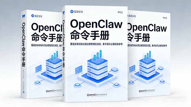 OpenClaw命令手册：覆盖安装初始化到运维管理全流程，新手高手必备权威参考小淇云库-创业网-网赚副业-网创副业-项目拆解-技术类创业资源网-副业网-免费资源下载小淇云库