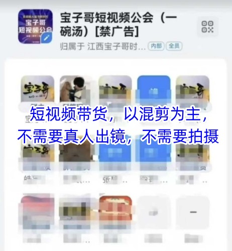 宝子哥头部团队短视频带货,以混剪为主,不需要真人出镜,不需要拍摄【更新26年1月】小淇云库-创业网-网赚副业-网创副业-项目拆解-技术类创业资源网-副业网-免费资源下载小淇云库