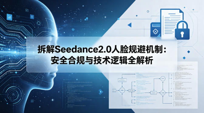 拆解Seedance2.0人脸规避机制：安全合规与技术逻辑全解析-荆楚AI
