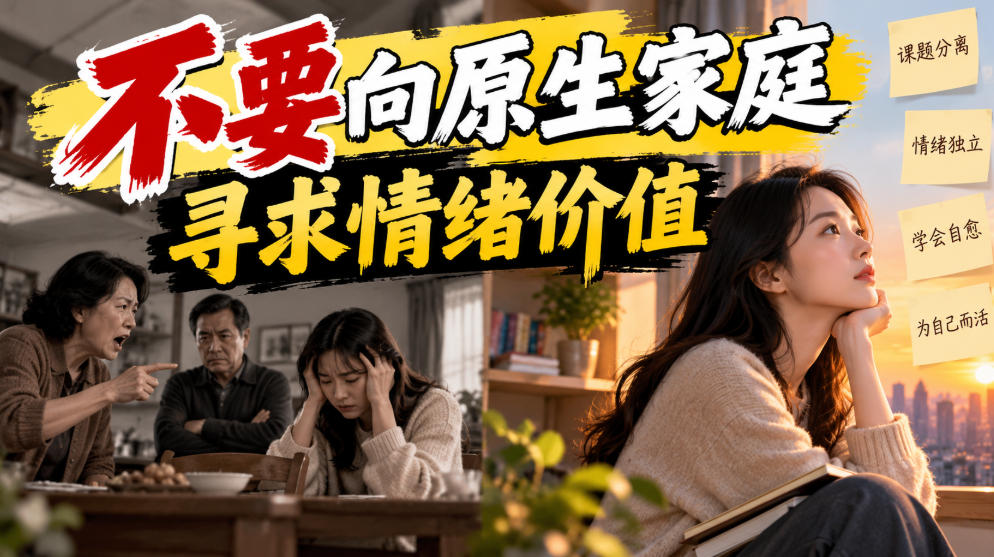 某公众号付费文章:不要向原生家庭寻求情绪价值-荆楚AI