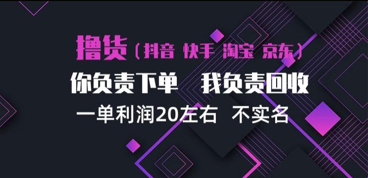 抖音淘宝快手买手项目，一单利润20左右，单号每天下三单，可矩阵【揭秘】-荆楚AI