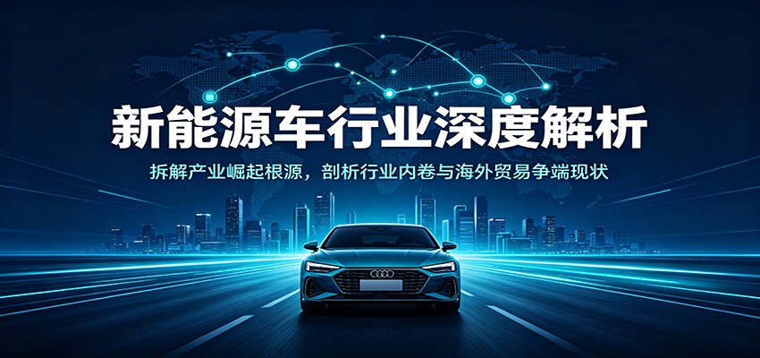 新能源车行业深度解析：拆解产业崛起根源，剖析行业内卷与海外贸易争端现状-荆楚AI
