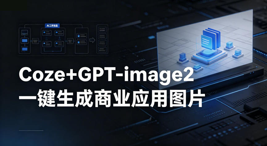 【Coze工作流搭建实操教程】coze+GPT-image2一键生成商业应用图片,全流程保姆级教学-荆楚AI
