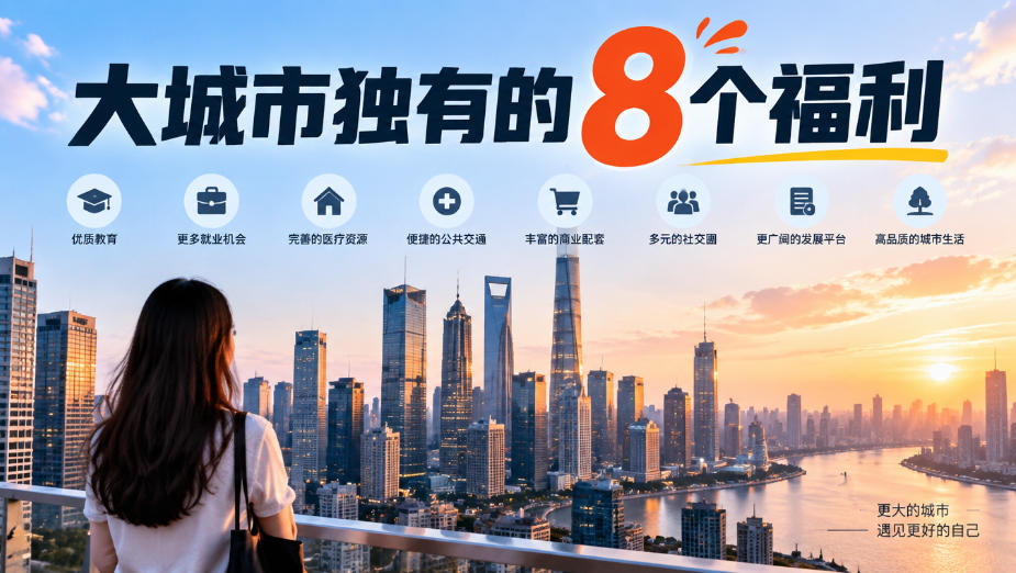 某公众号付费文章:大城市独有的8个福利-荆楚AI