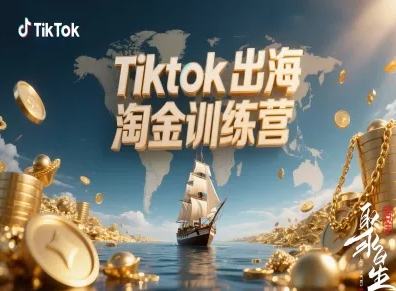 Tiktok出海淘金训练营，跨境电商TK实战变现小淇云库-创业网-网赚副业-网创副业-项目拆解-技术类创业资源网-副业网-免费资源下载小淇云库