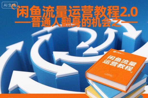 闲鱼流量运营教程2.0——普通人翻身的机会之一小淇云库-创业网-网赚副业-网创副业-项目拆解-技术类创业资源网-副业网-免费资源下载小淇云库