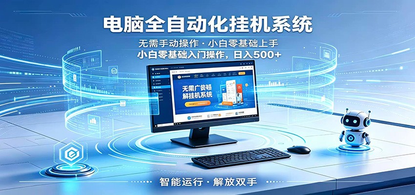 智能广告挂机无需值守，小白上手轻松实现每日增收-荆楚AI