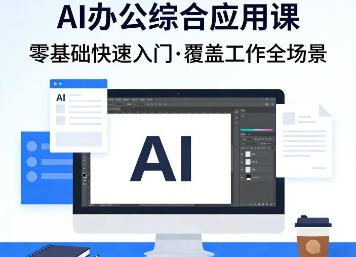 AI办公综合应用课,零基础快速入门,覆盖了工作中各种应用场景小淇云库-创业网-网赚副业-网创副业-项目拆解-技术类创业资源网-副业网-免费资源下载小淇云库