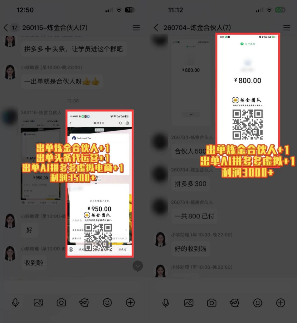 日入3k+的互联网项目，网红的尽头是带货，网创的尽头一定是知识付费卖项目【揭秘】-荆楚AI
